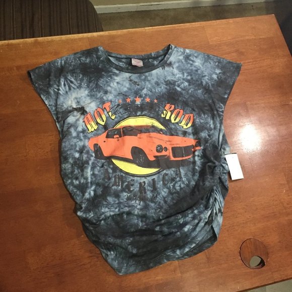 No Boundaries Tops - Hot Rod Tee Shirt
